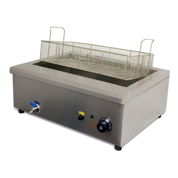 Electrische Friteuse 20L 220V | Grote mand | Aardappel Twisters, Donuts en Oliebollen Electrische Friteuse 20L 220V | Grote mand | Aardappel Twisters, Donuts en Oliebollen
