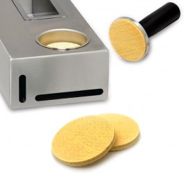 Crepes baking tray grease...
