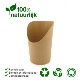 BIO Bubblewafel Bekers 50st.