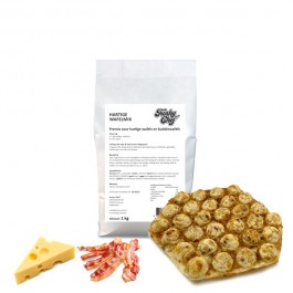 Hartige bubblewafel mix 1kg