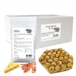 Hartige bubble wafelmix 10x1kg