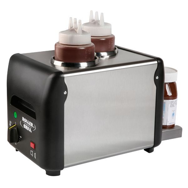 Topping Verwarmer & Dispenser (dubbel) Topping Verwarmer & Dispenser (dubbel)